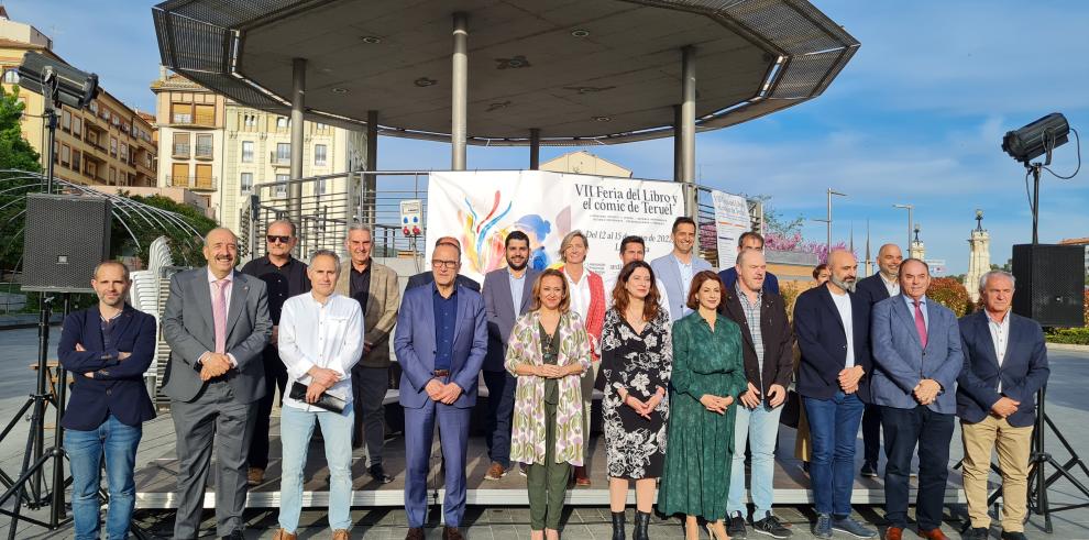 Inauguración de la VII Feria del Libro y el Cómic de Teruel