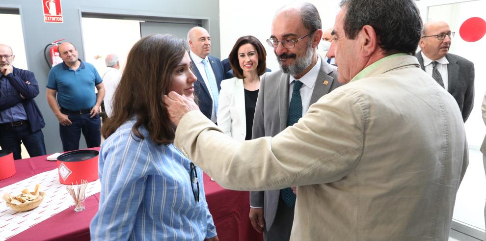 El Presidente de Aragón inaugura la residencia y centro de día de Biota