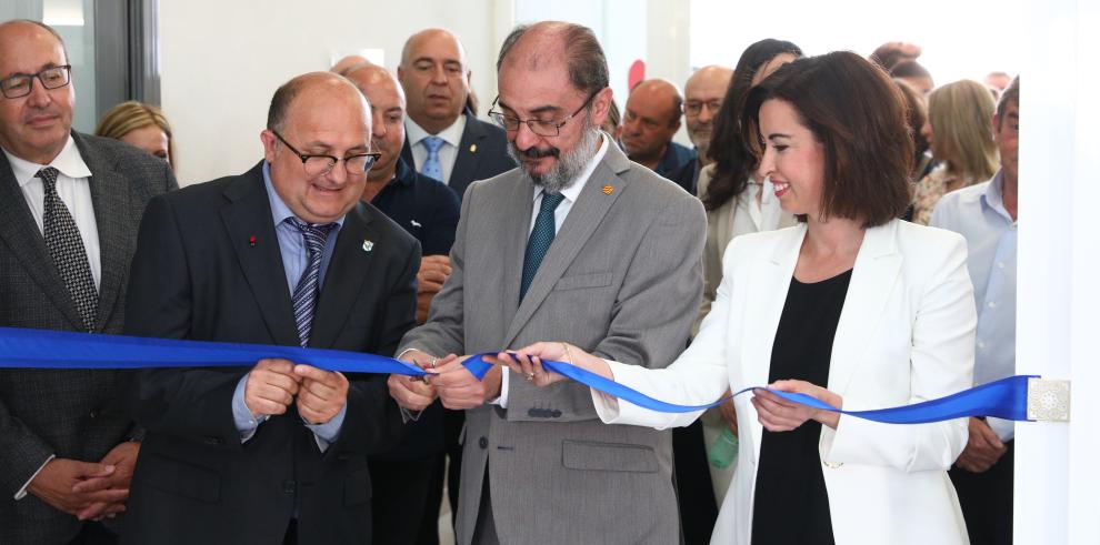 El Presidente de Aragón inaugura la residencia y centro de día de Biota