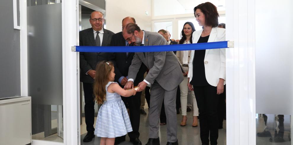 El Presidente de Aragón inaugura la residencia y centro de día de Biota
