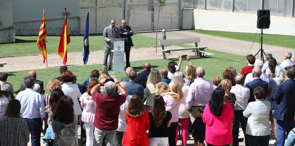 El Presidente de Aragón inaugura la residencia y centro de día de Biota