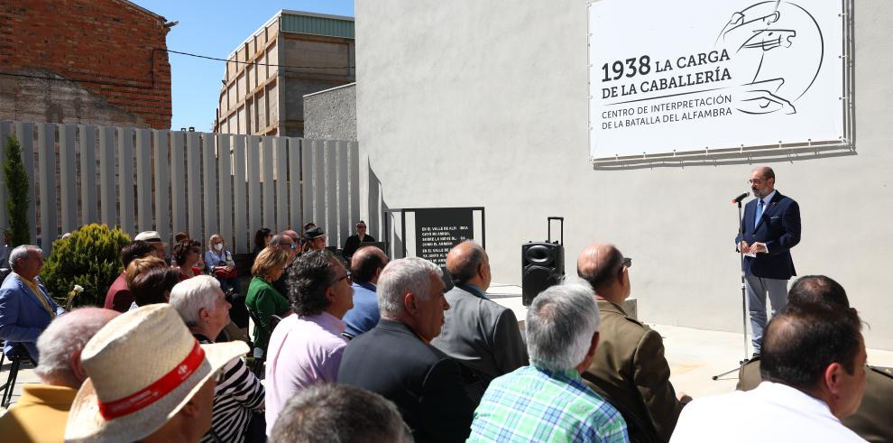 Inauguración del Centro de Interpretación de la batalla de Alfambra en Villarquemado