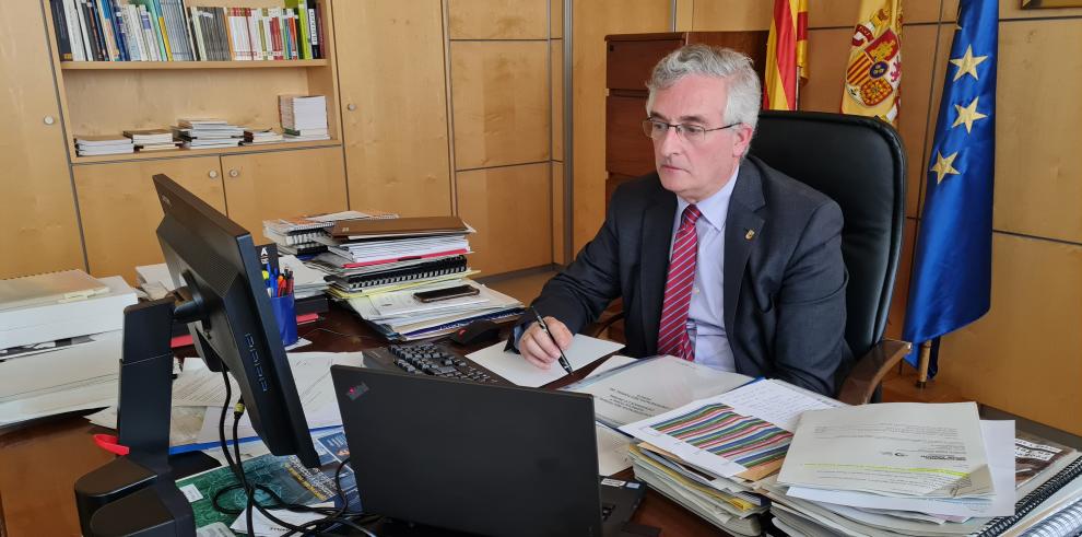 Olona ha asisto al Consultivo y la Sectorial de manera telemática.