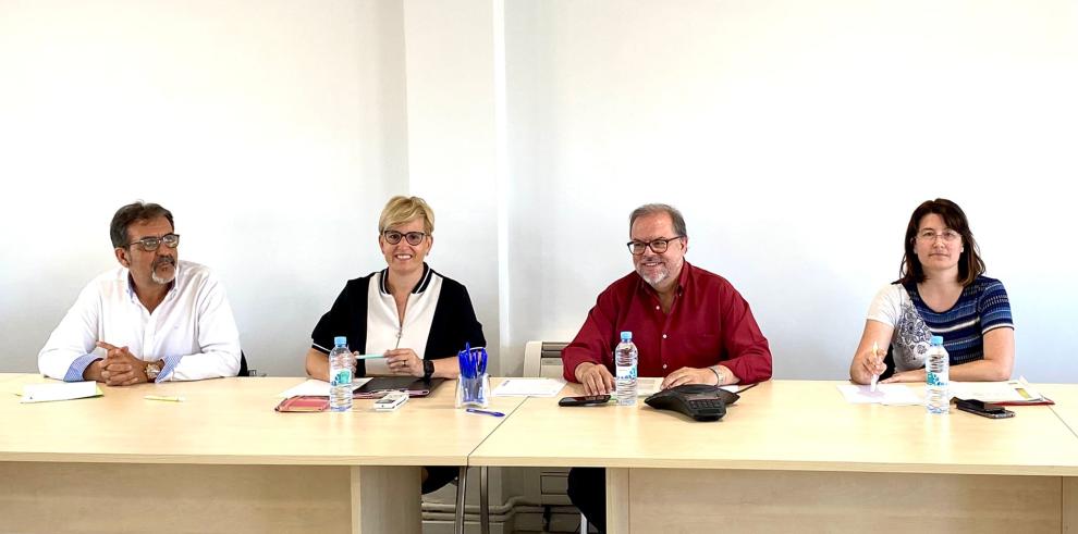 Reunión de Bizén Fuster en la comarca de Valdejalón