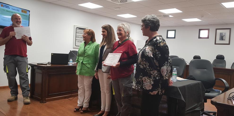 Clausura del Taller de Empleo Matarranya Arqueológico