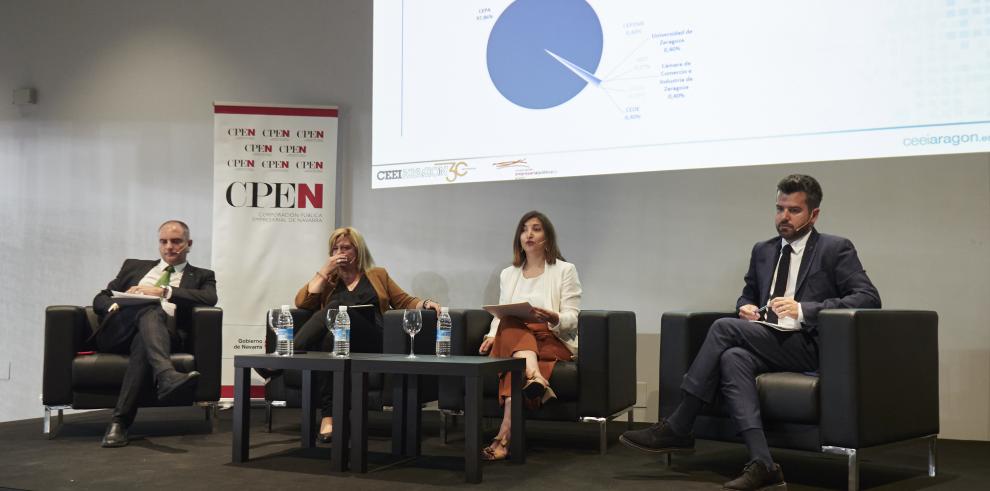 Celia García durante su intervención en el II Encuentro Nacional de Corporaciones Públicas Empresariales