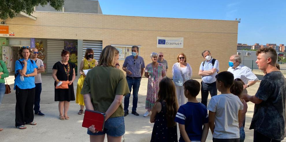 Visita al CEIP Parque Goya.