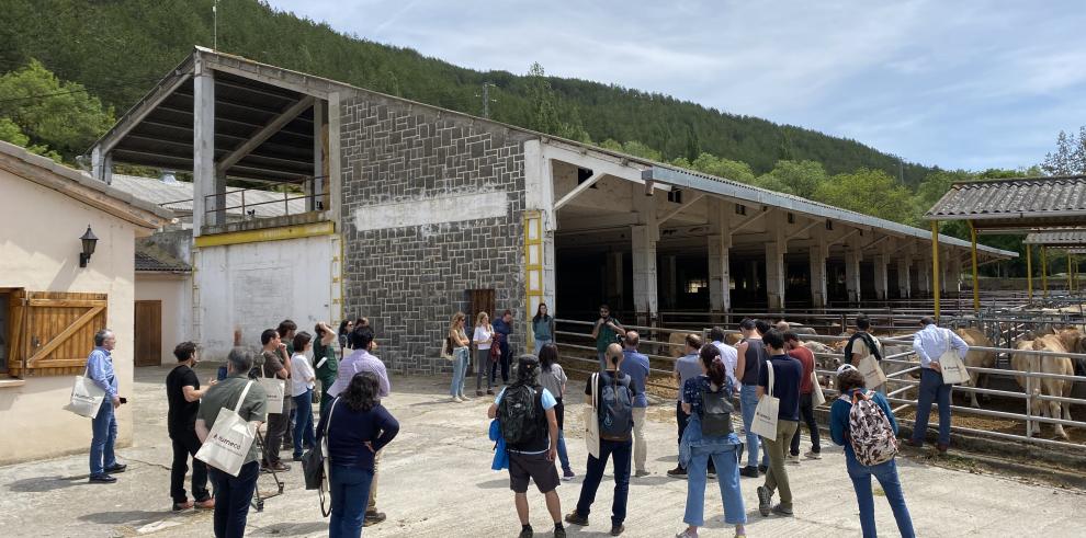 Los participantes visitaron las instalaciones de La Garcipollera