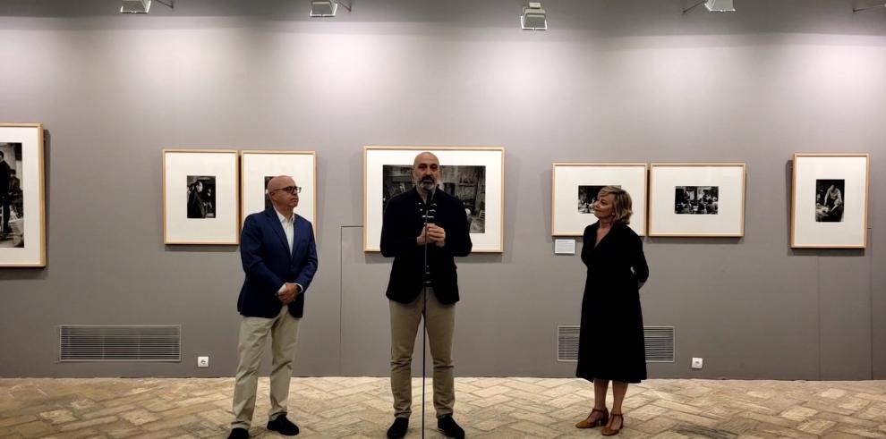 Inauguración de la exposición de Ramón Masats en el Museo de Huesca