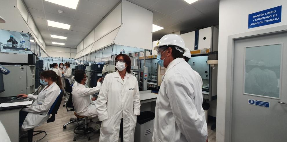 Aliaga visita la empresa Rolabo