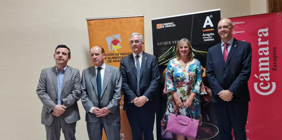 El acto ha tendido lugar en la Cámara de Comercio de Zaragoza.