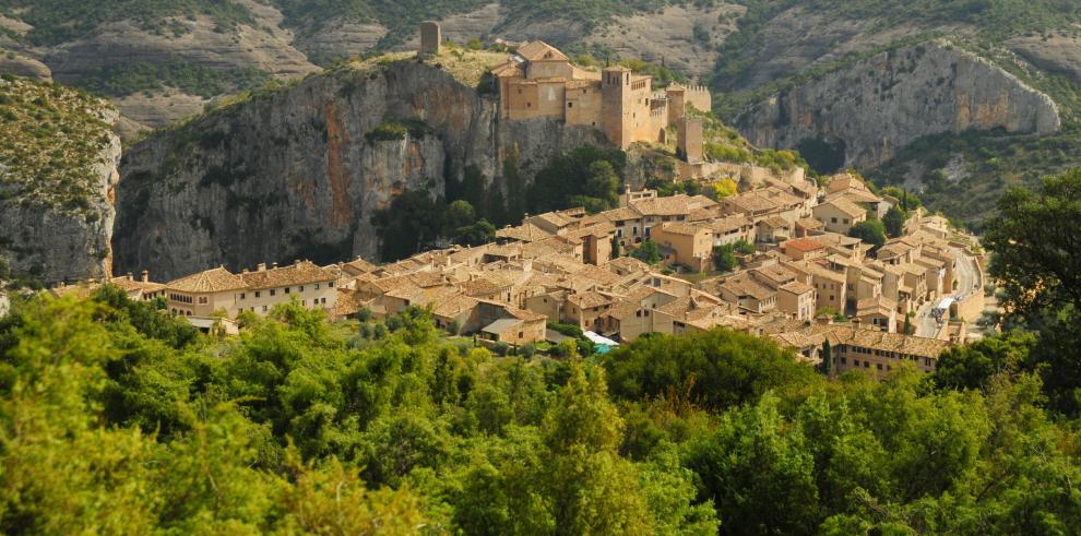 Alquézar, Huesca, Parque Natural de la Sierra de Guara.