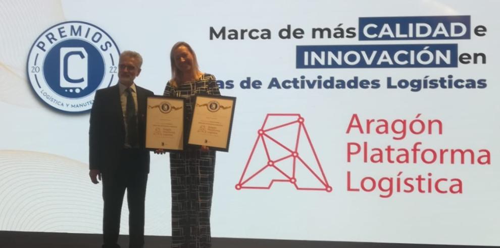 Gastón recoge el Premio C de Logística y Manutención para Plaza en las categorías "Calidad" e "Innovación"