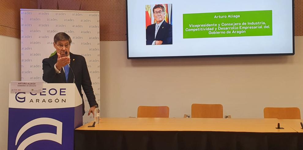 Aliaga en el Encuentro sobre Empresa, Sostenibilidad e Inclusión