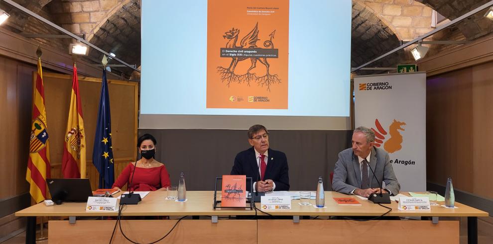 Presentación del libro sobre derecho civil aragonés