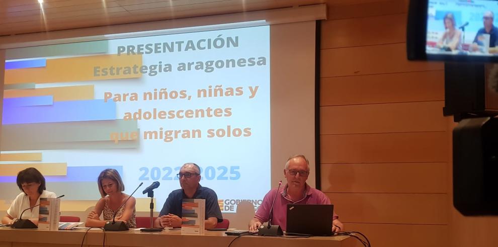 Presentación de la estrategia aragonesa para niños, niñas y adolescentes que migran solos