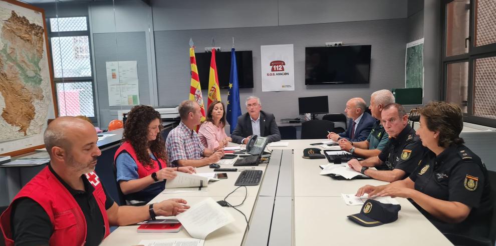 Reunión del CECOPI.