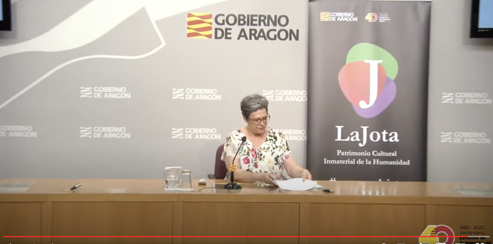 Rueda de prensa para presentar la gala "El arte de la jota"