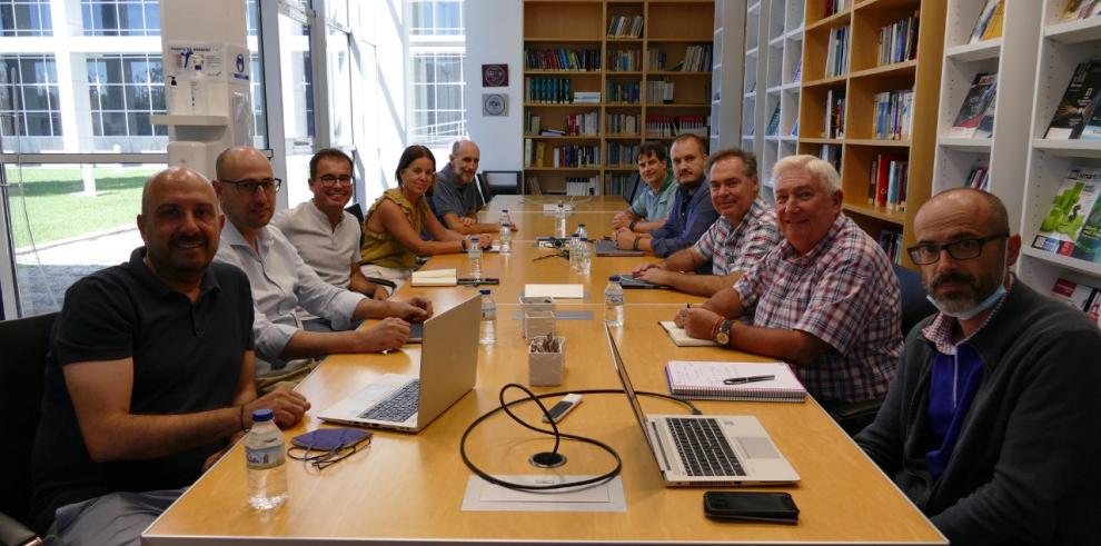 Reunión de los miembros de Aragón EDIH en la sede del Instituto Tecnológico de Aragón.