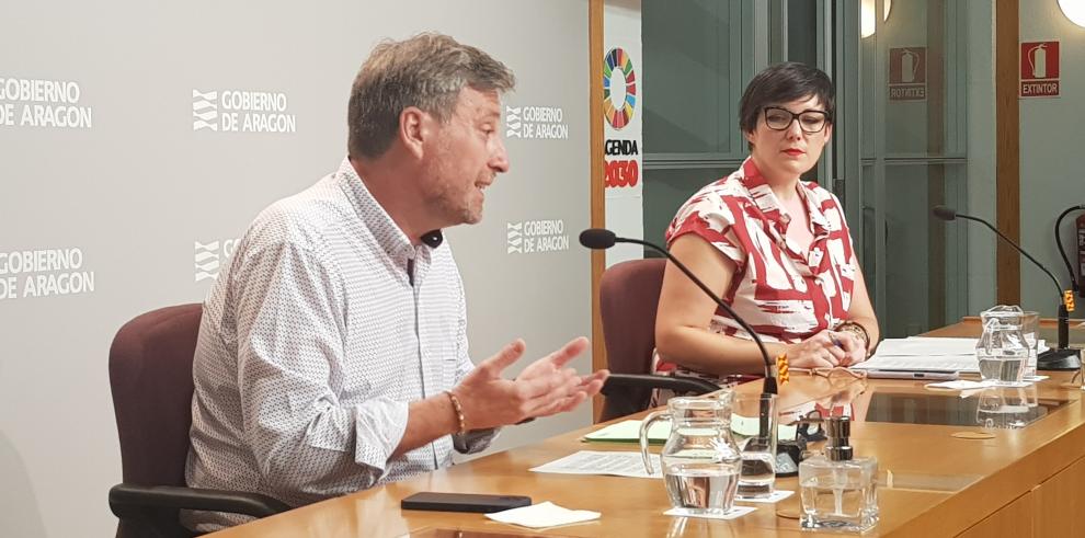 El consejero José Luis Soro presenta la convocatoria del Bono de Alquiler Joven