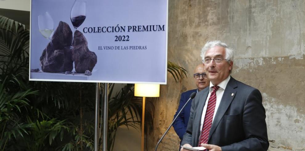 Joaquín Olona durante la presentación.