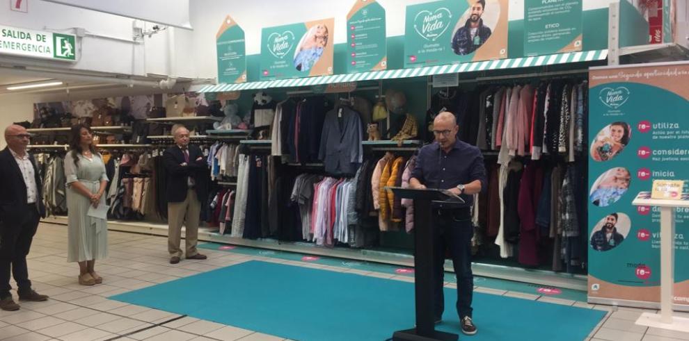 Carlos Gamarra ha participado en la inauguración del córner.