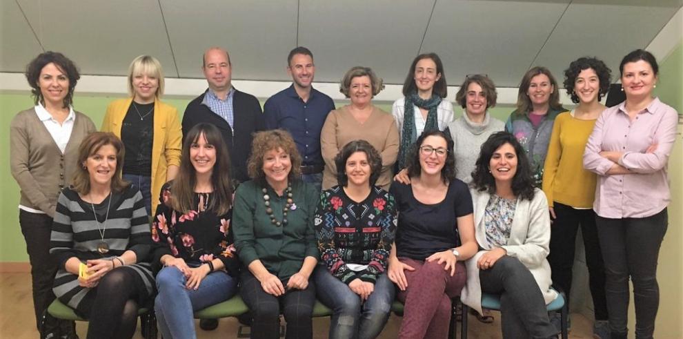 Uno de los grupos de investigación del IIS Aragón.