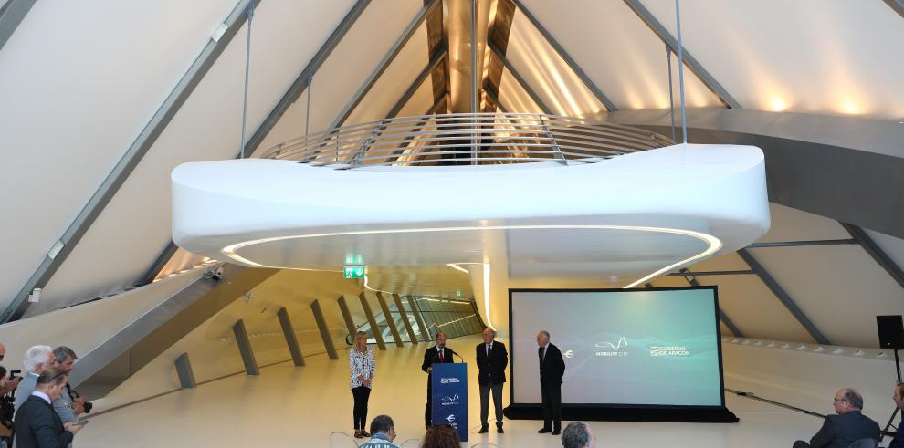 Entrega de fin de obra del Pabellón Puente