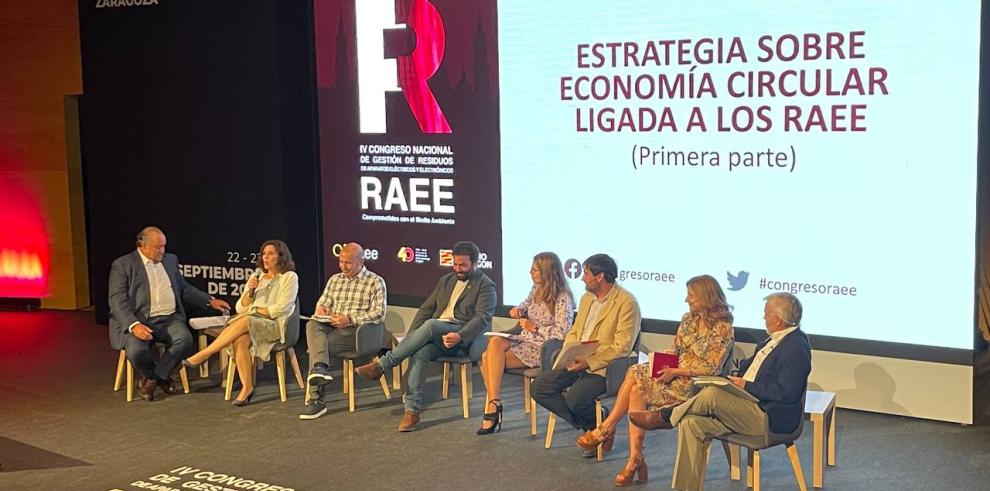 Carlos Gamarra ha participado en una mesa redonda del Congreso RAEE.