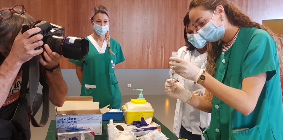 Arranca la campaña de vacunación contra la gripe y la cuarta dosis de refuerzo de la COVID en Aragón