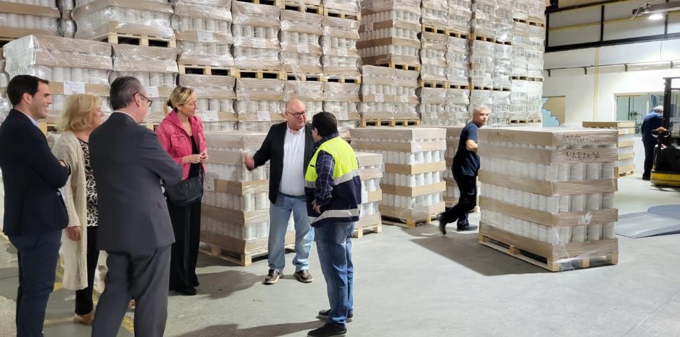 Visita de Marta Gastón a Somontano Social