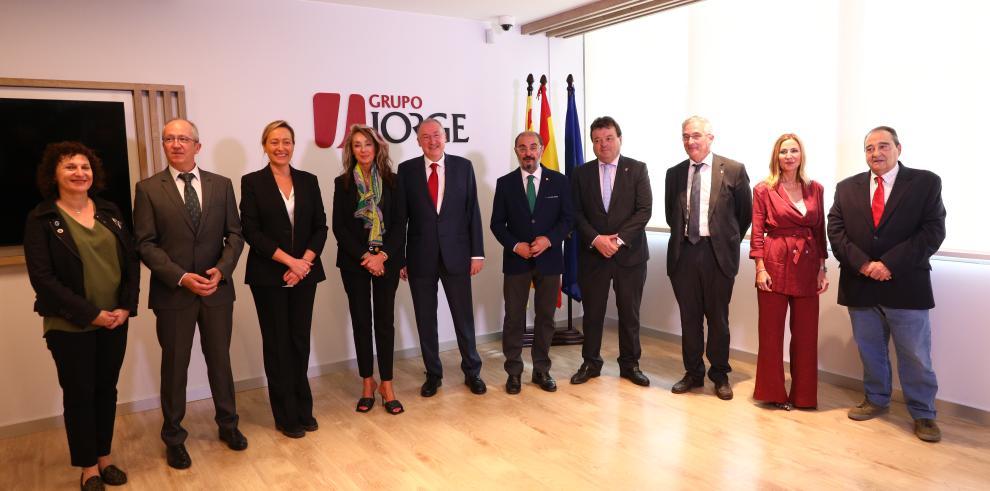 Encuentro con el Grupo Jorge para conocer sus proyectos empresariales