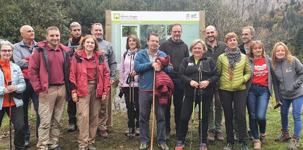 La Reserva de la Biosfera Ordesa-Viñamala pone al alcance del público la magia de los árboles y arboledas singulares de Aragón.