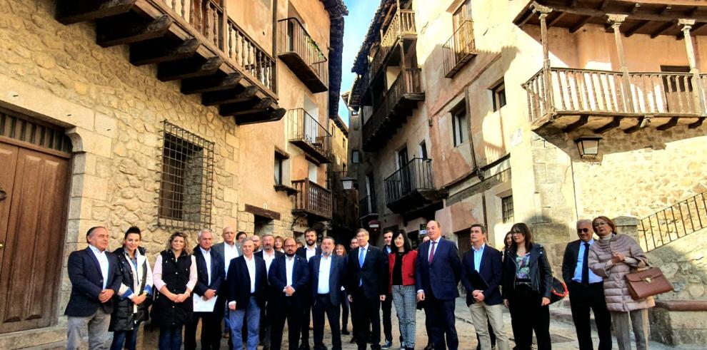 Aliaga presenta los planes de Sostenibilidad Turística de las comarcas turolenses