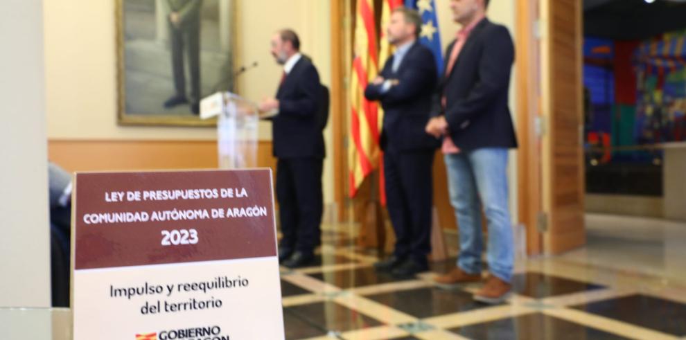 Proyecto de Presupuestos Aragón 2023