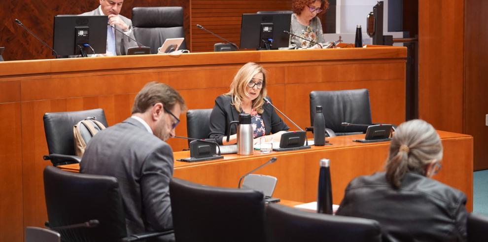 Comparecencia de la consejera Mayte Pérez para dar cuenta del presupuesto para 2023 del Departamento de Presidencia y Relaciones Institucionales