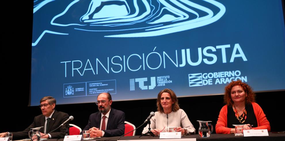 Presentación del convenio de transición justa de Andorra