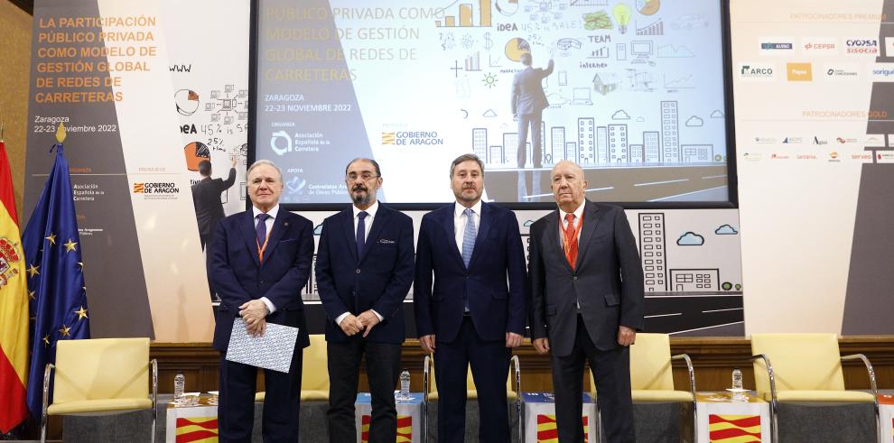 Inauguración de las jornadas sobre gestión de las carreteras
