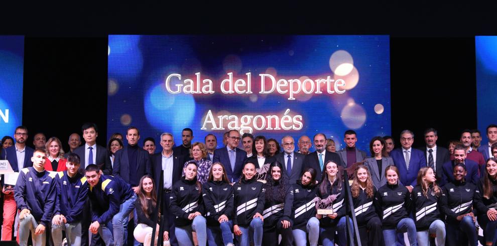 Celebración de la XXIV Gala del Deporte Aragonés