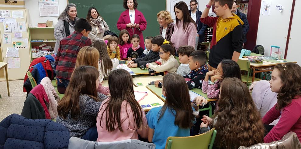 Broto ha presenciado cómo participaban los niños en el juego de mesa