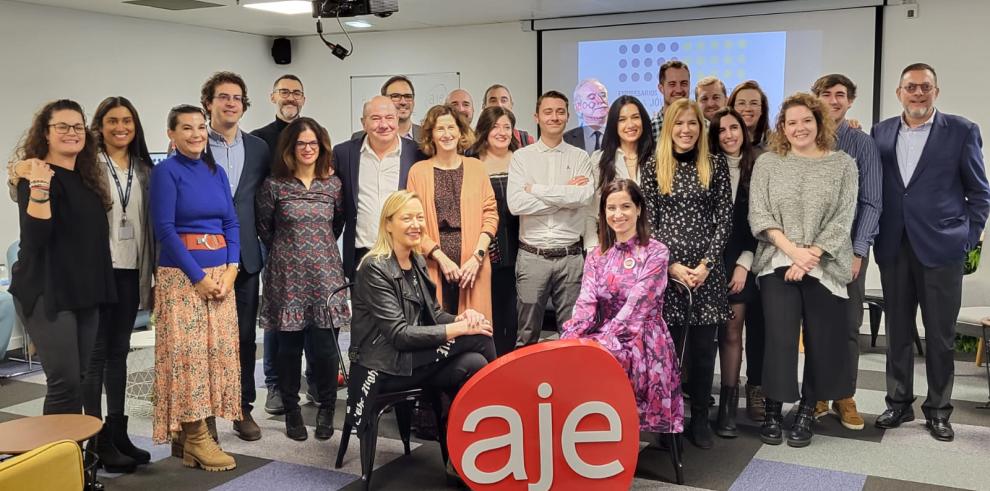 Marta Gastón en la clausura de la VIII edición de MentorizAJE