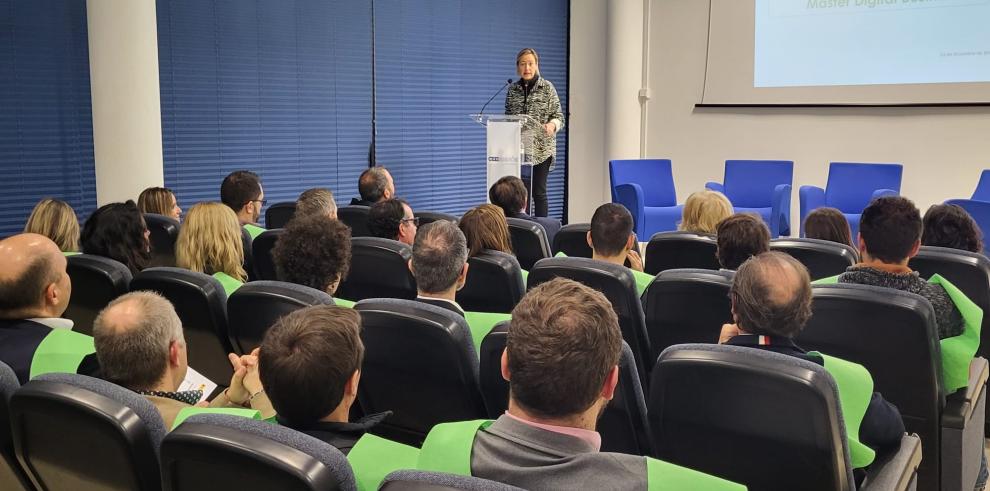 Marta Gastón clausura el Máster en Digital Business en CEEI Huesca