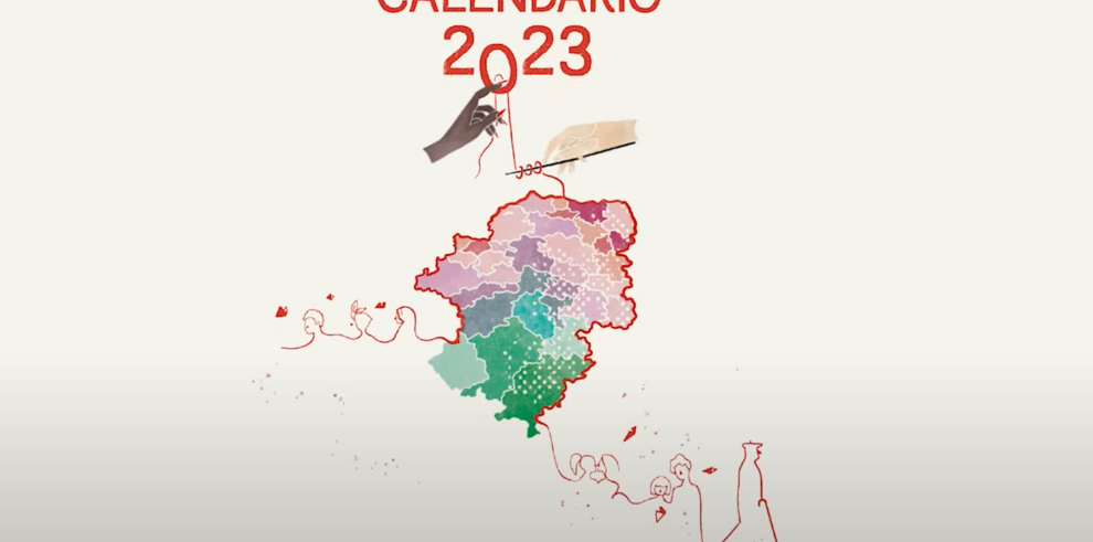 Calendario 2023 Tejiendo Aragón