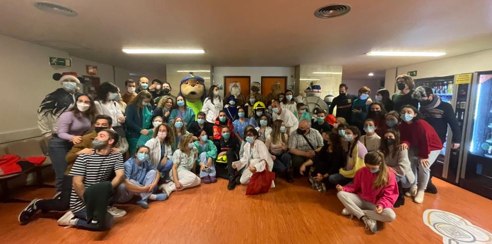 Los Reyes Magos visitan el Hospital Infantil