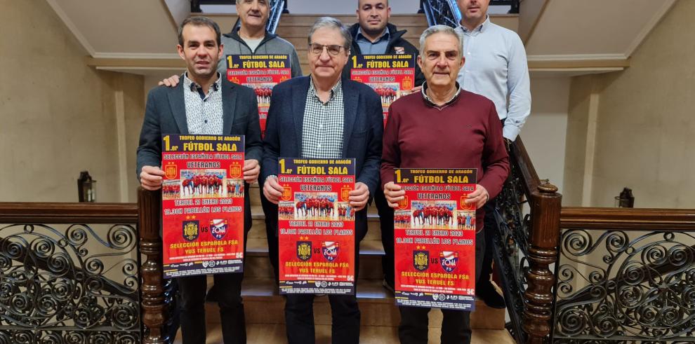 Presentación del Torneo Gobierno de Aragón de Fútbol Sala