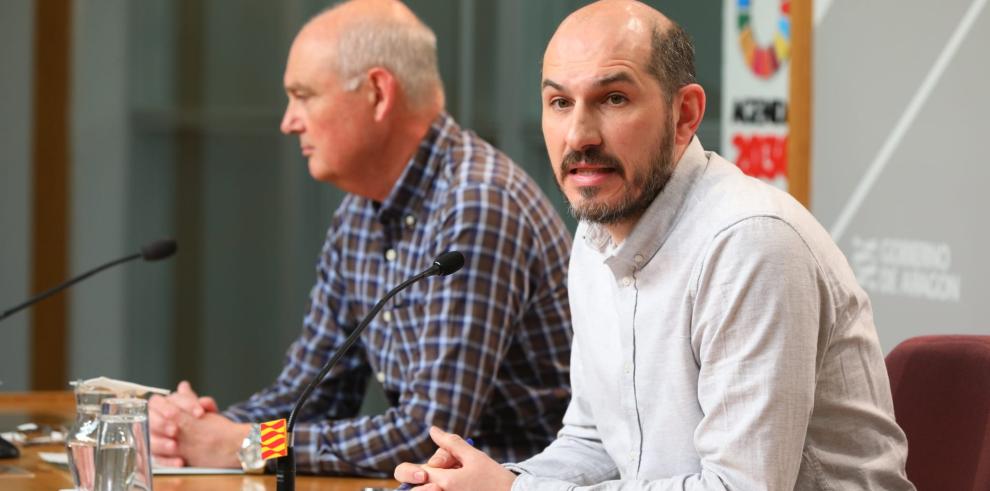 Diego Bayona, durante la rueda de prensa de este viernes.
