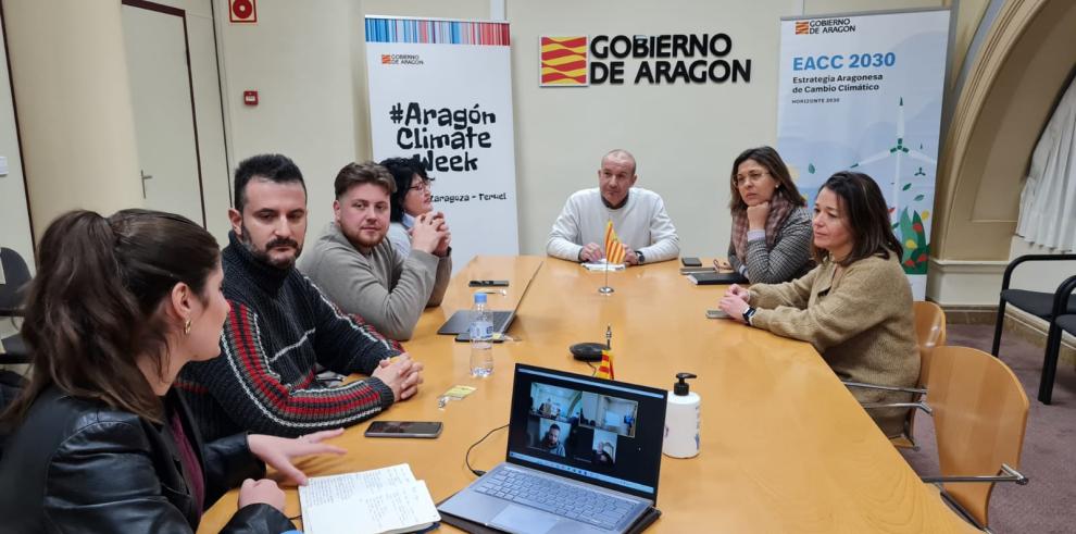 Gamarra ha recibido en el Departamento de Agricultura, Ganadería y Medio Ambiente a los representantes de la Alianza.