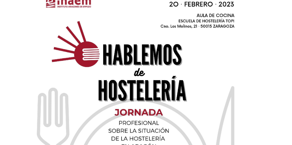 Jornada "Hablemos de hostelería" organizada por el INAEM