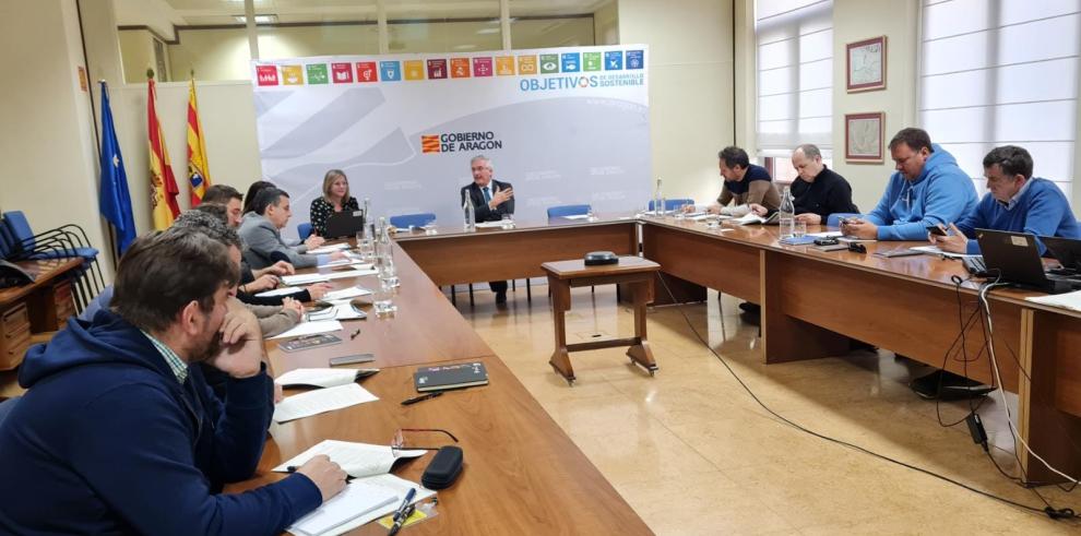 Imagen de la reunión de este lunes.