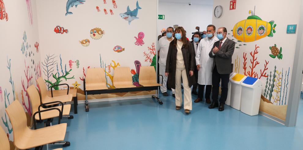 Visita al nuevo Servicio de Urgencias del Hospital San Jorge de Huesca
